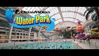 Largest Indoor Water Park in USA  DreamWorks Water Park NJ Full Tour [upl. by Siskind]