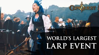 Worlds LARGEST LARP Event  quotTHIS IS ONLY THE BEGINNINGquot  ConQuest of Mythodea [upl. by Parker]