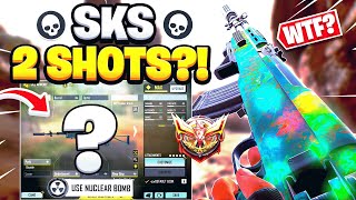 THIS SKS GUNSMITH BUILD 2 SHOTS in COD Mobile Season 9  SKS BEST ATTACHMENTS  SKS LOADOUT CODM [upl. by Brecher724]