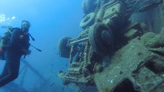 Diving Zenobia Cyprus  Top 10 Wreck Diving in the World  30 minutes ASMR [upl. by Kcirrek172]