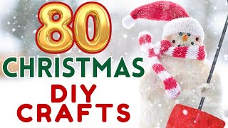 80 MIND BLOWING Christmas DIY CRAFTS You Will LOVE  Christmas in July [upl. by Nirehtak]