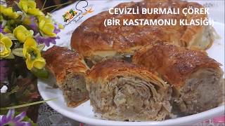 Cevizli Burmalı Çörek l Bir Kastamonu Klasiği Yağlı Çörek [upl. by Imhskal]