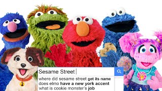 Sesame Street Muppets Answer More of the Webs Most Searched Questions  WIRED [upl. by Ries]