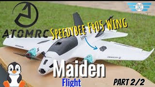 Maiden Flight ATOMRC PENGUIN amp INAV setting SB F405 Wing Mini Part 22 [upl. by Piegari]