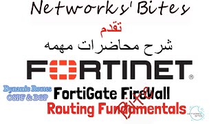 52 Fortigate FW  Routing Fundamentals  Dynamic Routes OSPF amp BGP [upl. by Ardnohsal]