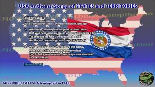 Missouri State Song MISSOURI WALTZ with music vocal and lyrics [upl. by Thier560]