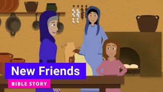 Bible story quotNew Friendsquot  Kindergarten Year B Quarter 4 Episode 1  Gracelink [upl. by Elie]