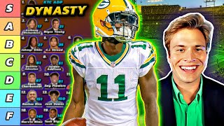 Updated 2023 Dynasty Rookie Rankings amp Tiers [upl. by Nonez]