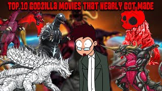 Top Ten Godzilla Movies That Nearly Got Made [upl. by Inah573]