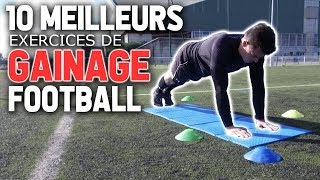 10 EXERCICES DE GAINAGE POUR FOOTBALLEUR [upl. by Lemuel]