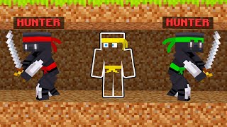 NINJA HUNTERS VS SPEEDRUNNER In Minecraft [upl. by Udall]