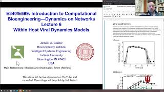 ENG340599 COVID Modeling Lecture 6 Within Host Kinetics [upl. by Eelyahs775]