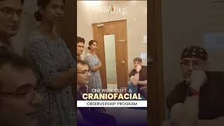 Cleft Craniofacial Observership Program  Dr Mathew PC shorts [upl. by Ahsirkal]