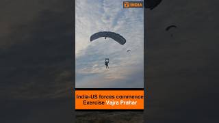 IndiaUS forces commence Exercise Vajra Prahar [upl. by Anwahsed]