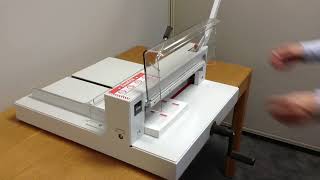 Triumph 4305 Paper Cutter by MBM [upl. by Delmar827]