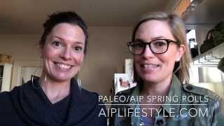 Autoimmune Paleo Spring Rolls [upl. by Stephine]