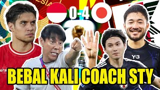 INDONESIA DIHAJAR HABIS SAMA JEPANG KOSONG EMPAT UDAH KUBILANG PAKAI TAKTIKKU COACH ADUHHH WKWKWK [upl. by Mellisa]