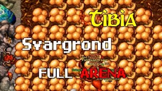 TIBIA  FULL arena Svargrond  Wszystkie trzy areny w Svargrond Greenhorn Scrapper and Warlord [upl. by Dasya]