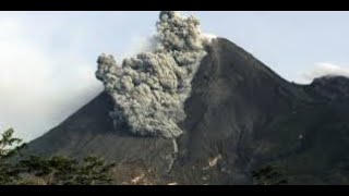 live CCTV gunung merapi hari ini  live mount merapi eruption [upl. by Inatirb253]