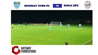 Beverley Town FC V Goole AFC [upl. by Malloy676]