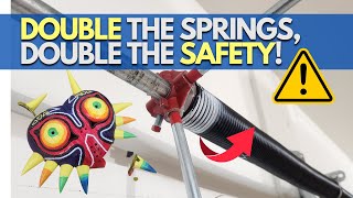 Garage Door Spring Replacement in Minutes – Safe and Easy [upl. by Tull]