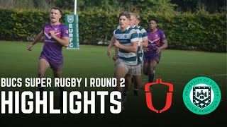 Hartpury University 23  24 Exeter University  Full Highlights  BUCS Super Rugby [upl. by Nessi]