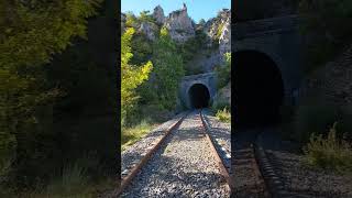 Enjoying the Velorail of Larzac  Bikerail in France [upl. by Tareyn]