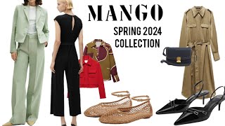 MANGO NEW WOMENS COLLECTION SPRING 2024New Fashion Trends [upl. by Anhavas848]