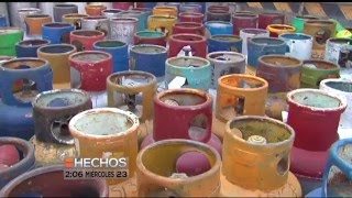 ¿Qué pasa con los cilindros de gas viejos En México se reciclan [upl. by Grose983]