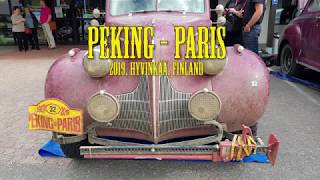 PekingParis endurance rally Hyvinkää Finland 2019 [upl. by Anivla]