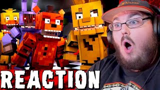 quotFollow Mequot  Minecraft FNAF Animation Music Video Song by TryHardNinja The Foxy Song 2 REACTION [upl. by Ientruoc287]