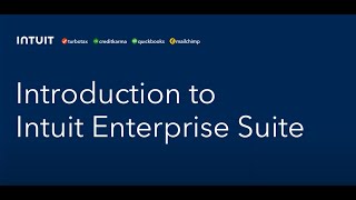 Intuit Accountants Introduction to Intuit Enterprise Suite [upl. by Seta485]