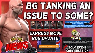 🚨BREAKING BG Tanking Divides Opinion  Express Mode Bug Update  Compensation for Fun in Sun MCN [upl. by Aloise835]