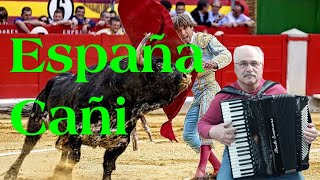 España Cañi Spanish Gypsy Dance Played on the Accordion [upl. by Ramsa]