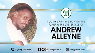 Andrew Alleyne Tribute Service [upl. by Aisereht]