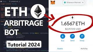 Flash Loan Arbitrage Bot Tutorial Earn 16567 ETH Per Day [upl. by Selym]