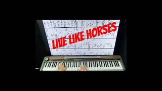 Learn To Play Piano  Live Like Horses  Accurate Lesson piano onlinepianotutor [upl. by Robma]