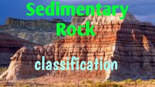 classification of Sedimentary rock  clastic and nonclastic rock [upl. by Ahsiym]