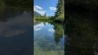 Jet boat running shallow Stikine river [upl. by Lyrahc]