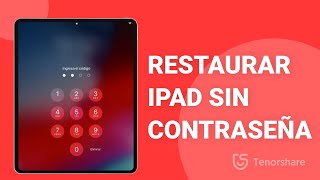 4 formas cómo restaurar iPad sin contraseña 2022 [upl. by Yantruoc177]