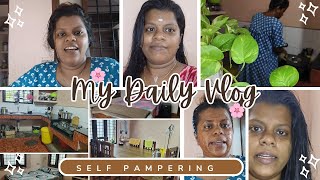 നിങ്ങൾ നിങ്ങളെ സ്നേഹിച്ചിട്ടുണ്ടോ😂  Self Pampering  Skin Care  Hair Care Hair Spa  Daily Vlog [upl. by Wilscam699]