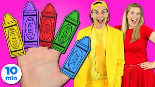 Colors Finger Family and More Finger Family Songs  Kids Nursery Rhyme [upl. by Licht]