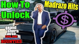 How To Unlock Madrazo Hits Missions GTA 5 Online [upl. by Hevak]