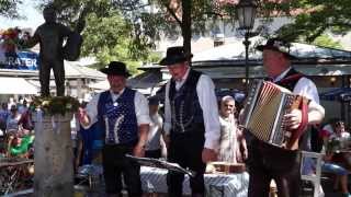 Gstanzl vom Dachauer Moosxangl Brunnenfest 2013 Viktualienmarkt München [upl. by Ginsburg128]