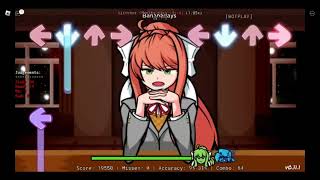 Monika FNF Glitcher [upl. by Nnylyoj960]