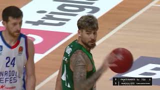 Panathinaikos  Anadolou Efes friendly basketball game [upl. by Mckay]