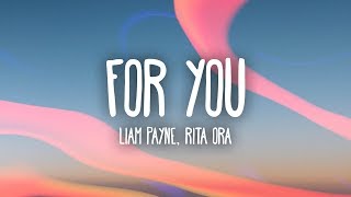 Liam Payne Rita Ora  For You Lyrics [upl. by Palmer836]