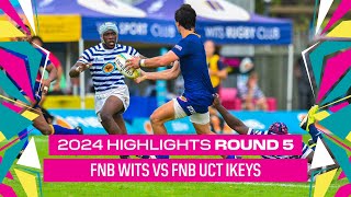 Round 5 HIGHLIGHTS FNB Wits vs FNB UCT  18 March [upl. by Adelina8]