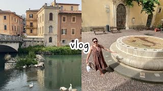 vlog in Italian Viaggio al centro dItalia subtitles [upl. by Ssitruc47]