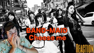 BANDMAID  Choose me Reaction [upl. by Yknarf]